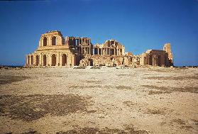 The Roman theatre, late 2nd century AD, restored 1937 (photo) 15th