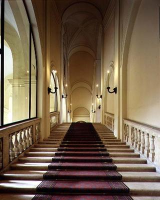 The 'Scalone d'Onore' (Stairs of Honour) designed by Flaminio Ponzio (c.1560-1613) (photo) von 