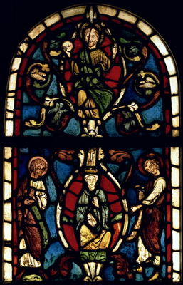 The Tree of Jesse, 13th century (stained glass) von 