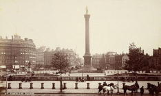 Trafalgar Square, London (sepia photo) 1663