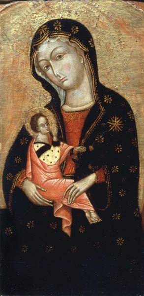 Unbek.ital.Mstr. 14.Jh., Maria mit Kind von 