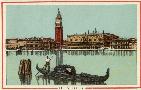 Venedig, Molo mit Dogenpalast