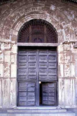 View of the door, 12th century (photo) von 