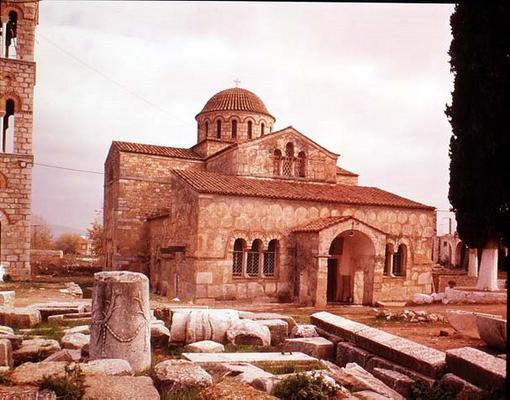 View of the exterior, built under Koimisis Theotokon, 873-74 AD (photo) von 
