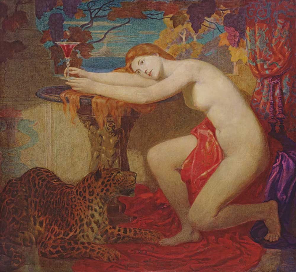 Die Weinverzauberung, 1913 von Norwood MacGilvary