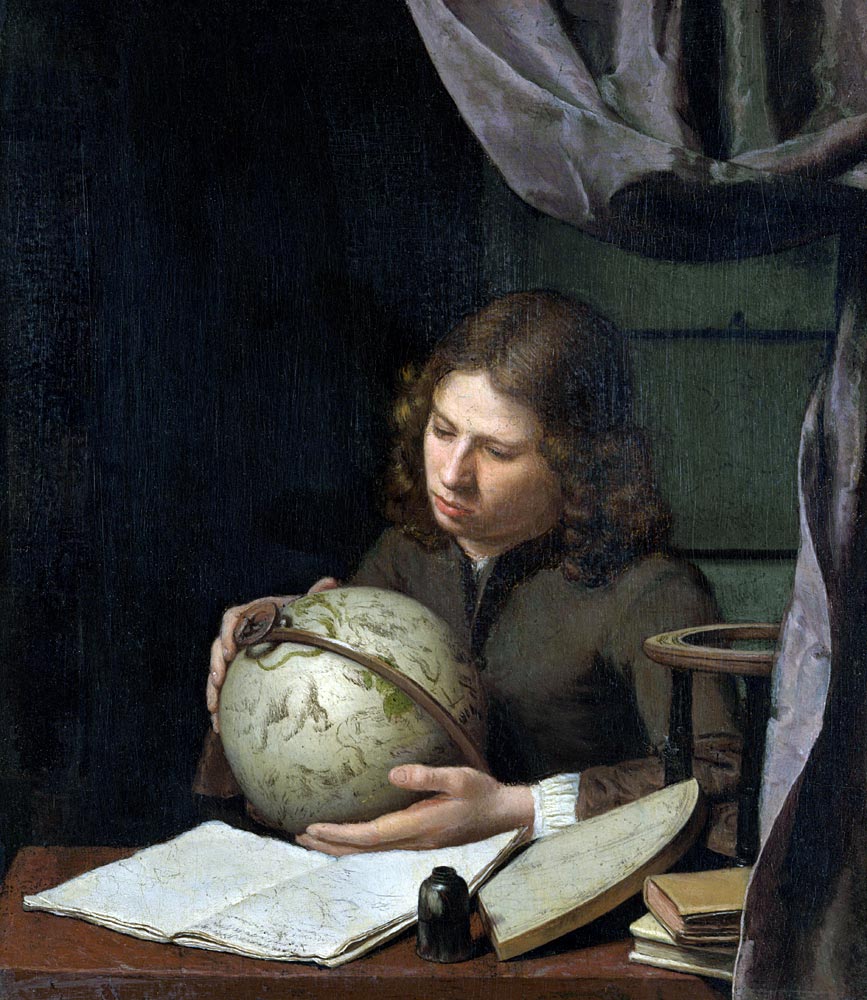 Junger Astronom von Olivier van Deuren