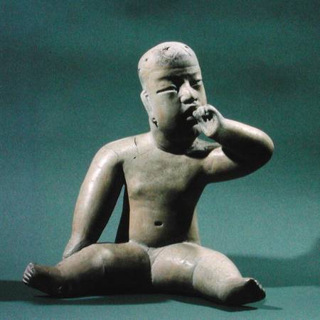 Baby Figure Statuette von Olmec