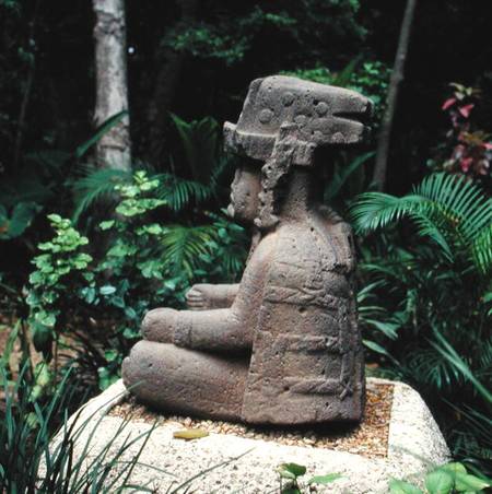 Monument 77, preclassic von Olmec