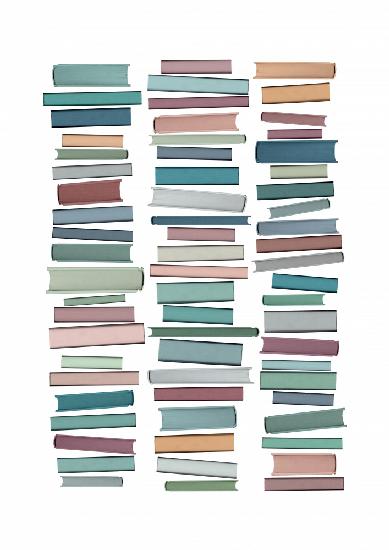 Bücher Pastell