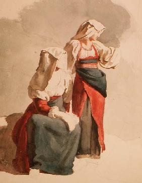Italian Peasant Girls c.1834