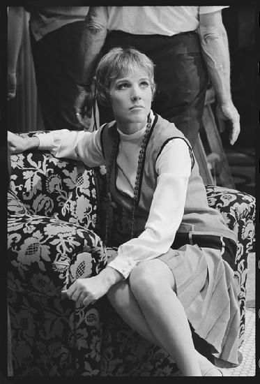 Julie Andrews on the set of Thoroughly Modern Millie 1967