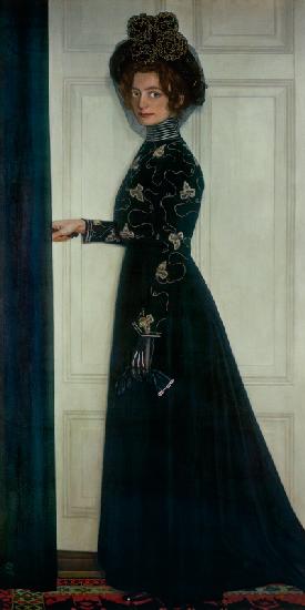 Bildnis der Gattin des Künstlers 1902