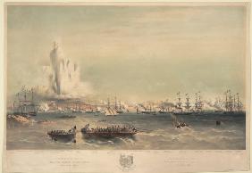Bomarsund. Angriff auf die Verteidigungsanlagen des Forts am 15. August 1854 1854