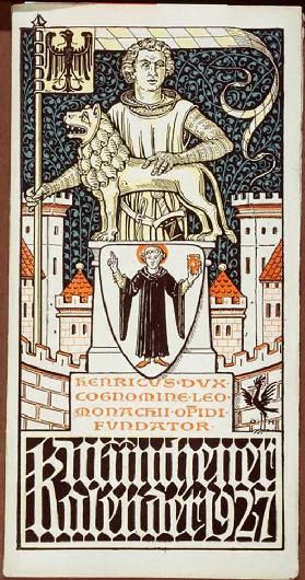 Das Wappen des Volksstaates Hessen v (om) J (ahre) 1920 1920