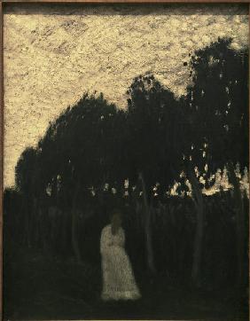 Paula im Garten 1902