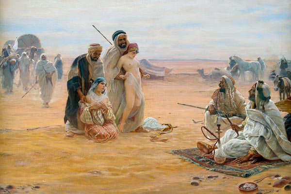 Sklavenmarkt von Otto Pilny