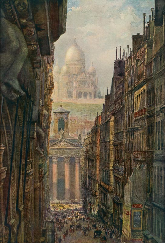 Paris, Sacre-Coeur von P. Heydel