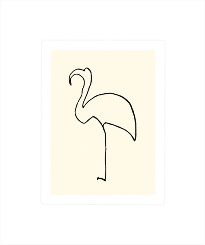 Le flamand rose von Pablo Picasso