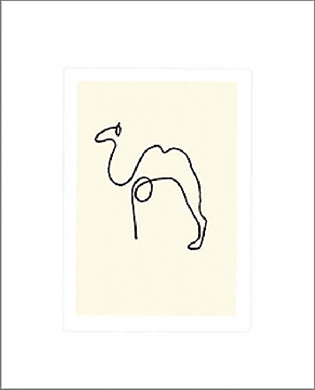 Le chameau von Pablo Picasso
