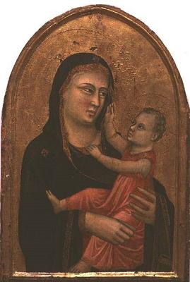 Madonna and Child (tempera on panel) von Pacino  di Buonaguida