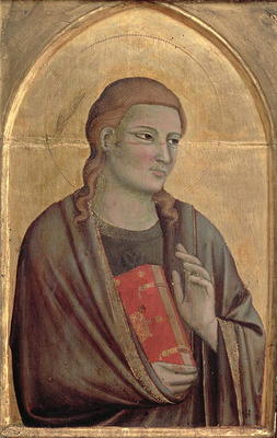 St. John the Evangelist (tempera on panel) von Pacino  di Buonaguida