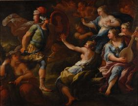 Odysseus entdeckt Achilles unter den Töchtern des Lykomedes