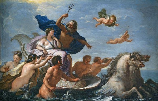 Der Triumphzug von Neptun und Amphitrite