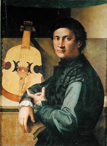 The Viola Player von Paolo Zacchia