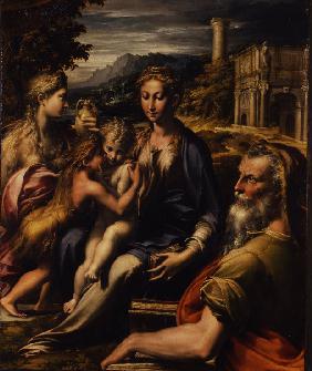 Madonna und Kind mit Heiligen (Madonna di San Zaccaria)