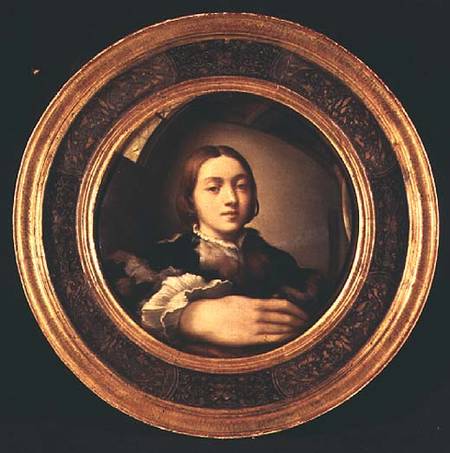 Self Portrait at the Mirror von Parmigianino