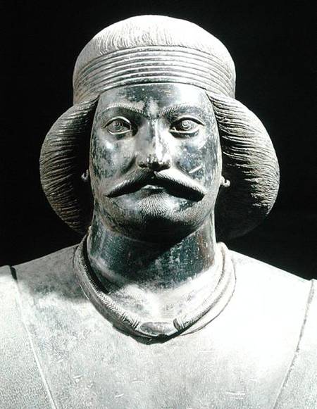 Parthian warrior, from Shami von Parthian School