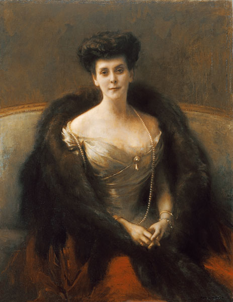 Portrait of Princess O.V. Paley (Countess Hohenfelsen) von Pascal A.J. Dagnan-Bouveret