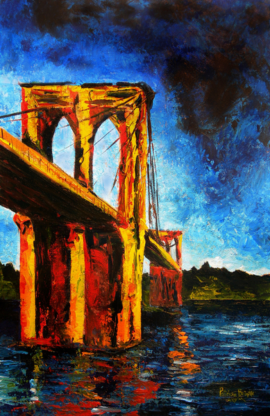 Brooklyn Bridge to Utopia von Patricia  Brintle