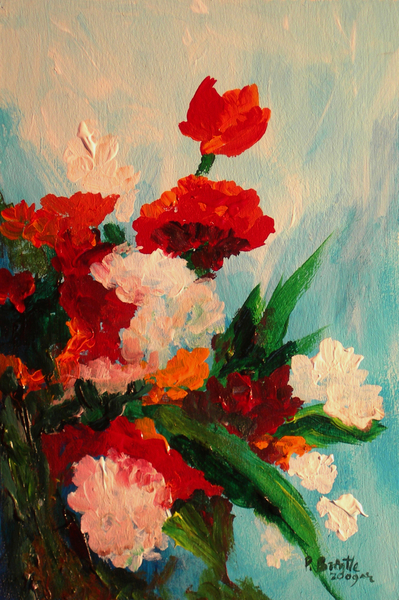 Capricious carnations von Patricia  Brintle