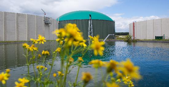 Biogasanlage in Turnow von Patrick Pleul