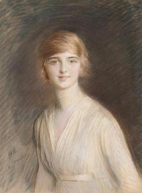 Portrait of Jacqueline (pastel on paper) 17th