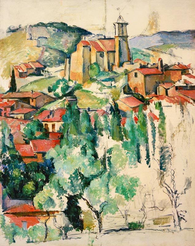 Gardanne am Nachmittag von Paul Cézanne