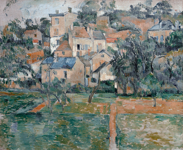 L''Hermitage,  Pontoise von Paul Cézanne