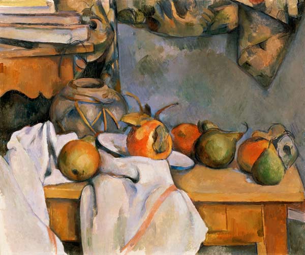 Stilleben mit Ingwertopf von Paul Cézanne