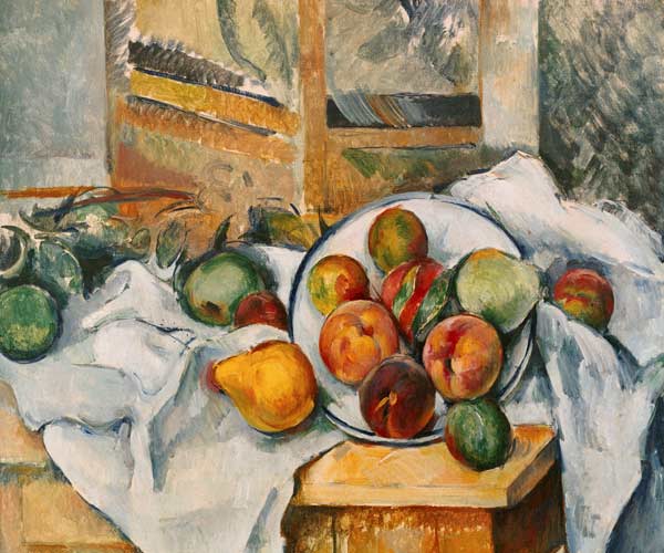Un coin de table von Paul Cézanne