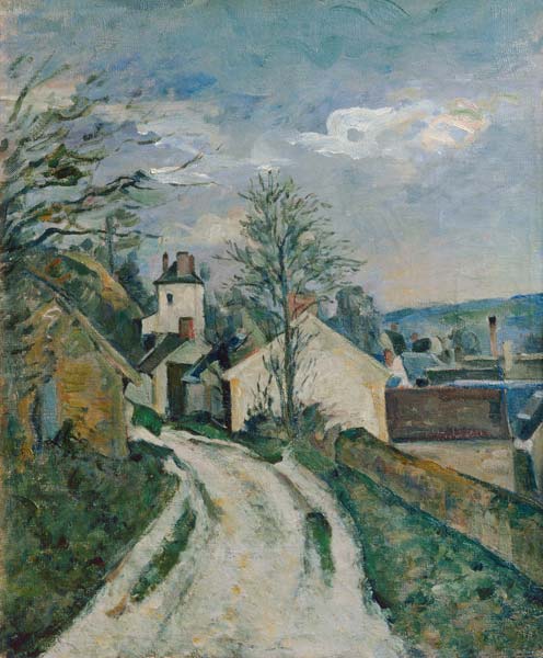 Das Haus des Doktors Gachet in Auvers von Paul Cézanne