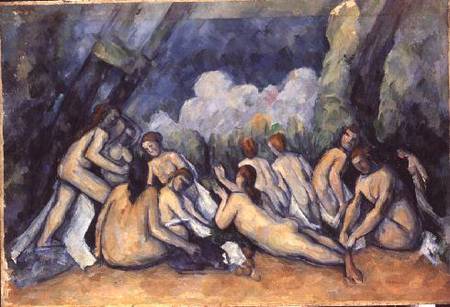 The Large Bathers von Paul Cézanne