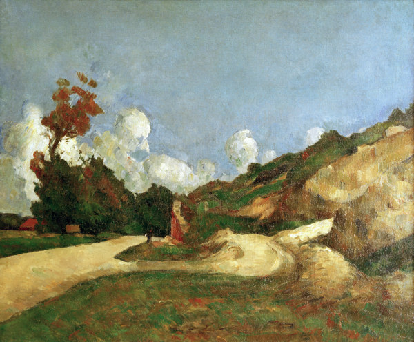 La Route von Paul Cézanne