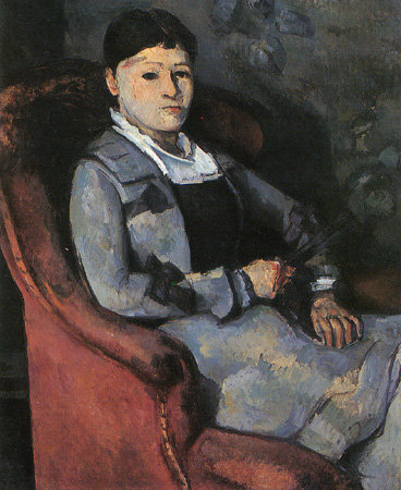 Madame Cezanne von Paul Cézanne