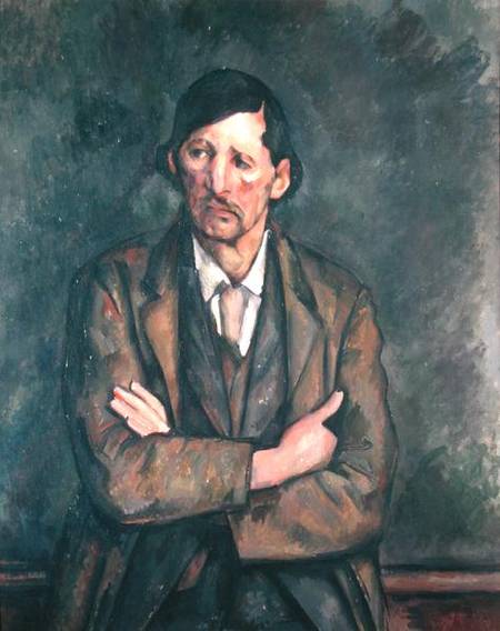 Man with Crossed Arms von Paul Cézanne