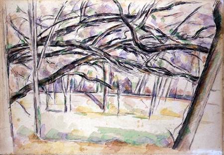 The Orchard von Paul Cézanne