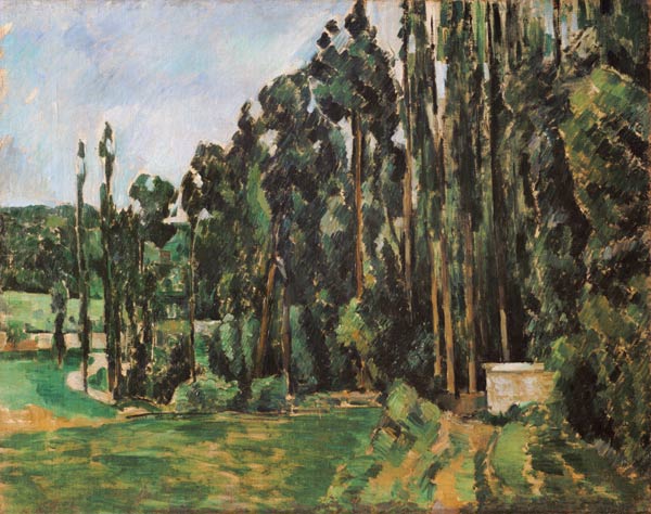 Pappeln von Paul Cézanne