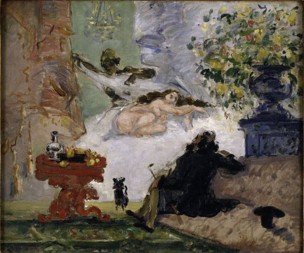 P.Cezanne, Eine moderne Olympia von Paul Cézanne