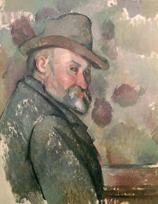 Self Portrait, 1890-94 (oil on canvas) von Paul Cézanne