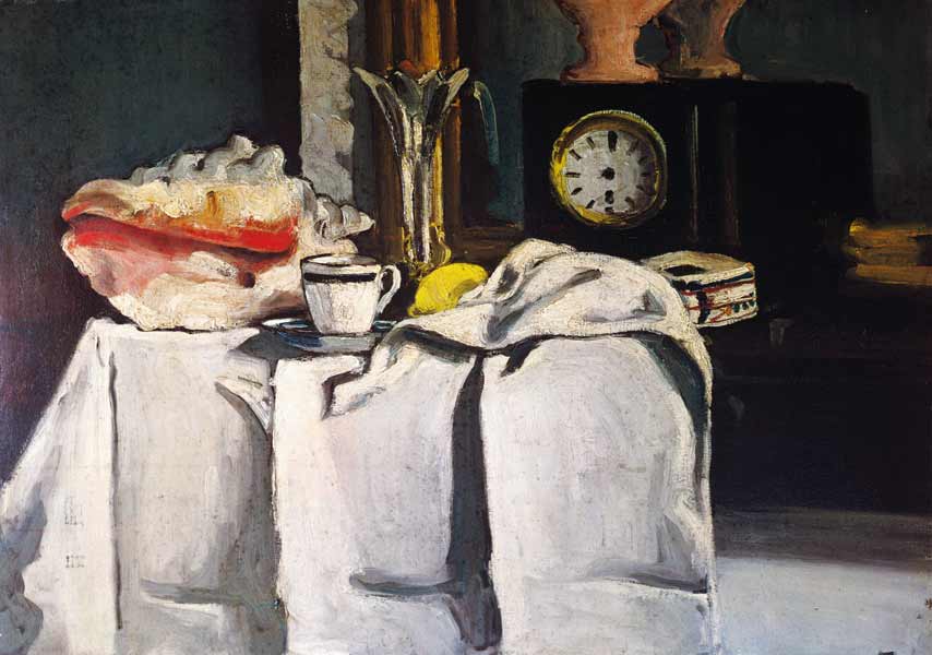 The Black Marble Clock von Paul Cézanne